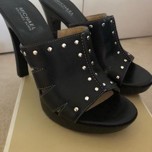 Original Michael Kohrs Leather Slides